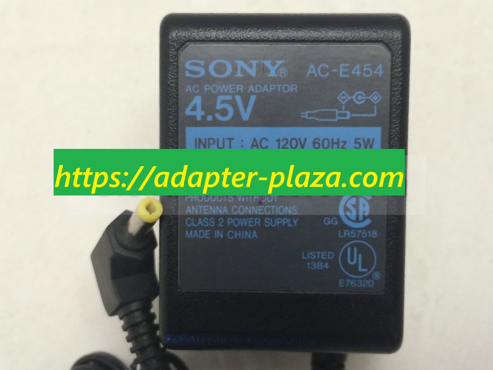 *Brand NEW*Sony AC-E454A DC4.5V 400mA AC Adapter WALKMAN DISCMAN CD Power Supply
